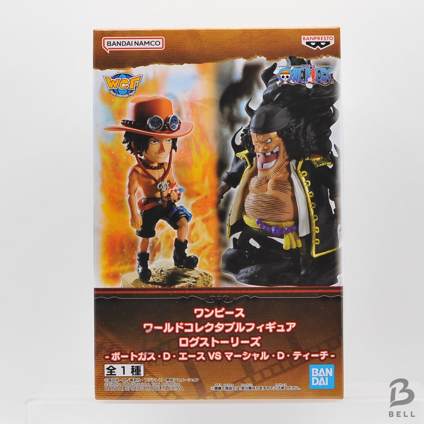 One Piece WCF Log Stories Portgas D Ace vs Marshall D Teach Figure Anime
