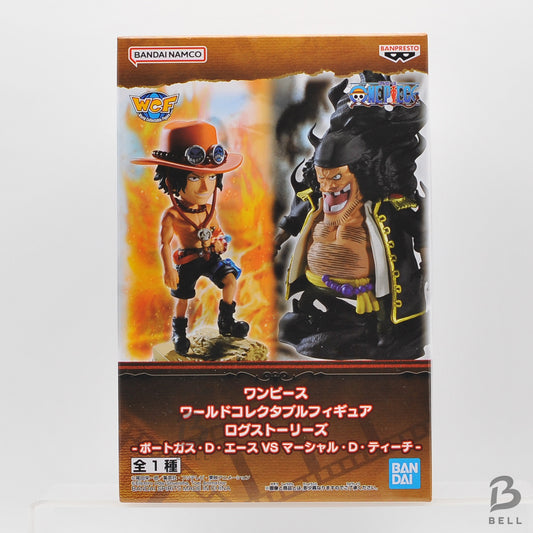One Piece WCF Log Stories Portgas D Ace vs Marshall D Teach Figure Anime