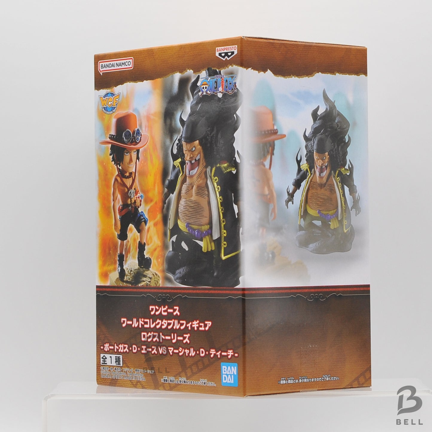 One Piece WCF Log Stories Portgas D Ace vs Marshall D Teach Figure Anime