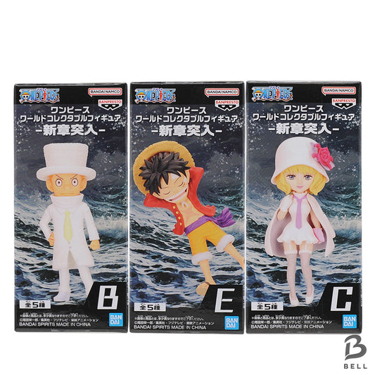 One Piece WCF World Collectable Figure Entering a New Chapter 3 Set B C E Japan
