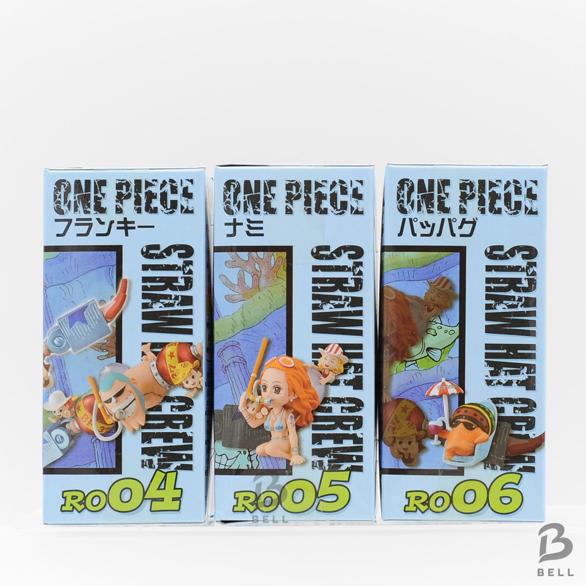 One Piece WCF World Collectible Figure Ryugu Kingdom Franky Nami Pappag Set of 3