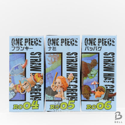 One Piece WCF World Collectible Figure Ryugu Kingdom Franky Nami Pappag Set of 3