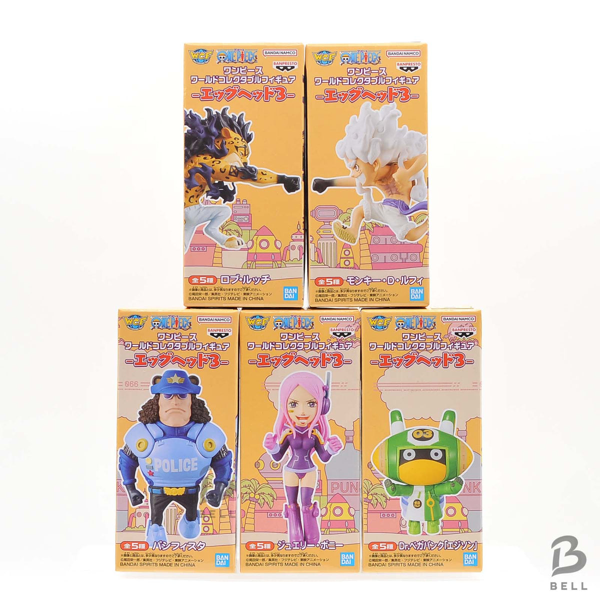 One Piece World Collectable Figure  -Egghead 3-  WCF Set Banpresto NIKA Luffy