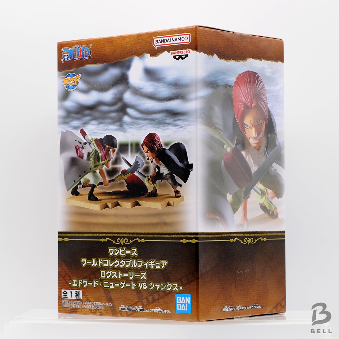 One Piece World Collectable Figure Log Stories Edward Newgate vs Shanks WCF New