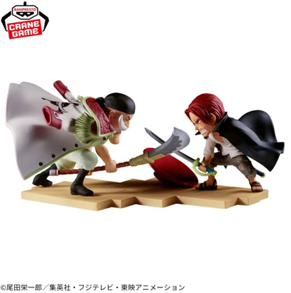 One Piece World Collectable Figure Log Stories Edward Newgate vs Shanks WCF New