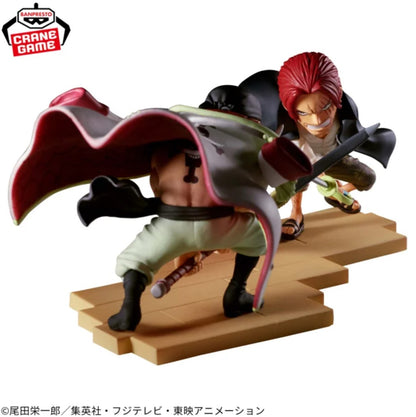 One Piece World Collectable Figure Log Stories Edward Newgate vs Shanks WCF New
