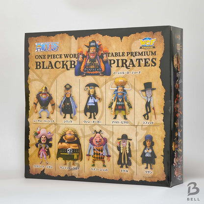 One Piece World Collectable Figure PREMIUM Blackbeard Pirates Rare Limited Set!!