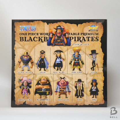 One Piece World Collectable Figure PREMIUM Blackbeard Pirates Rare Limited Set!!