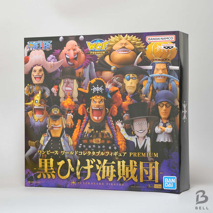 One Piece World Collectable Figure PREMIUM Blackbeard Pirates Rare Limited Set!!