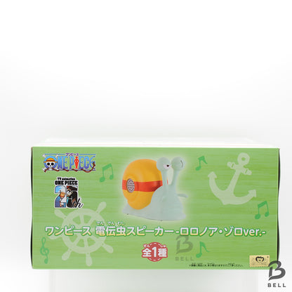 One Piece Transponder Snail Speaker Figure Zoro Den Den mushi Japan Anime