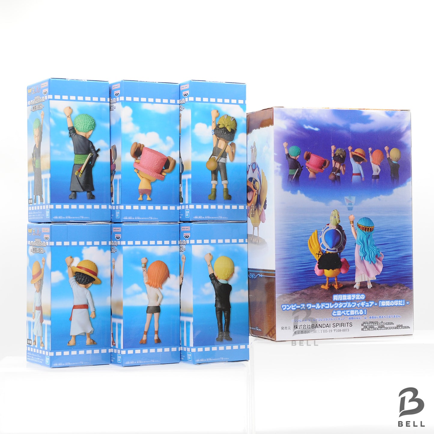 One Piece World Collectible Figure mark of companion WCF Mugiwara Vivi Set of 7