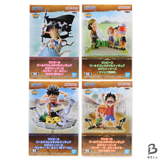 One Piece figure lot Log Stories Luffy Arlong Nami Usopp World Collectable New