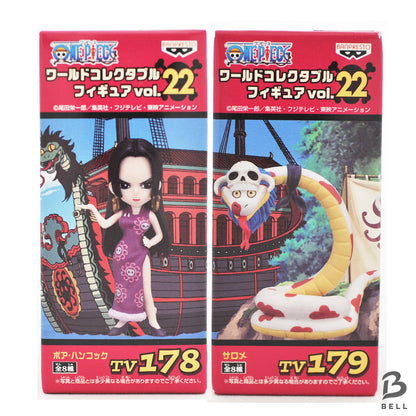 ONE PIECE Boa Hancock & Salome World Collectable Figure Vol 22 TV 178 179 WCF