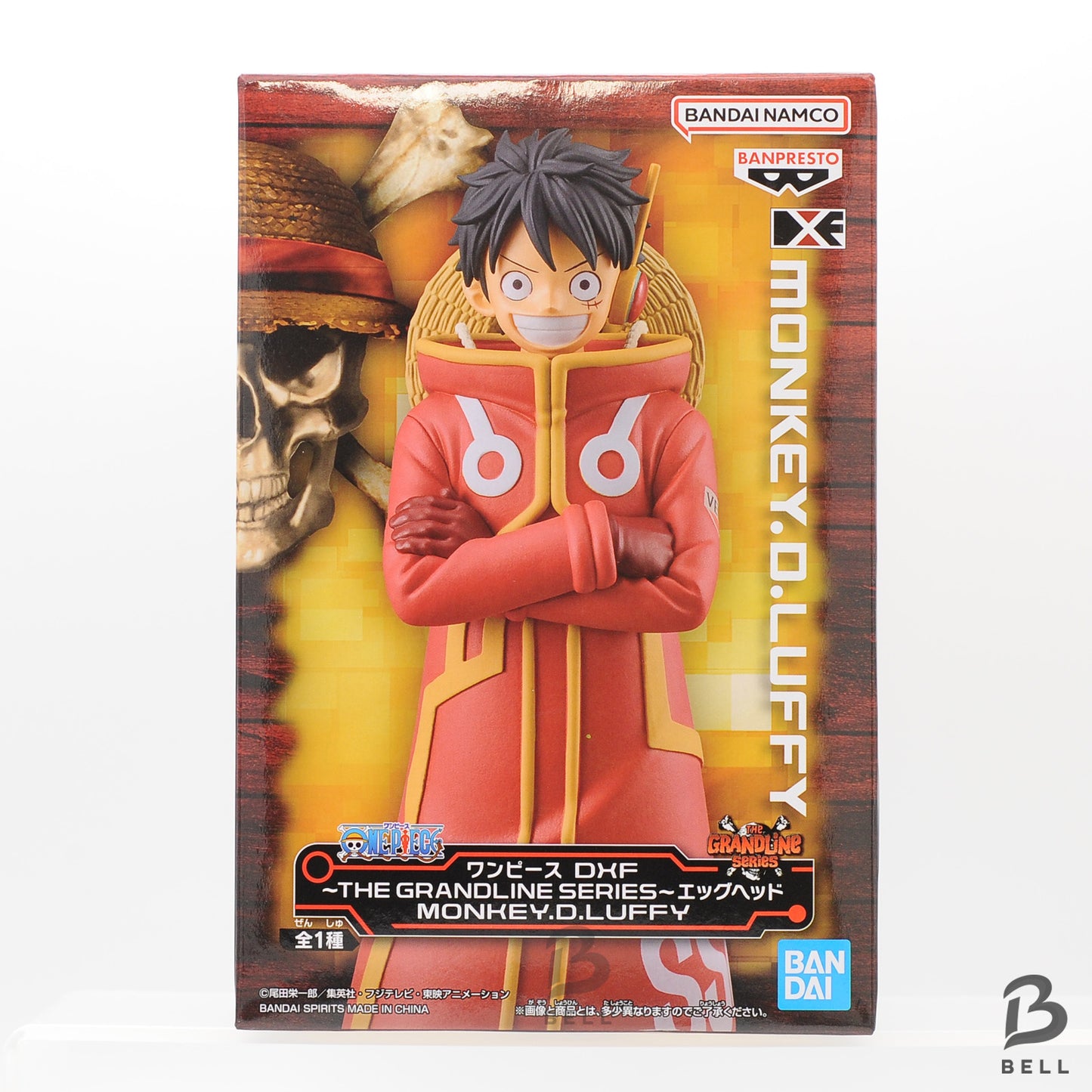 First edition One Piece Monkey D LUFFY DXF The Grandline Series Egg Head Figure