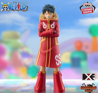 First edition One Piece Monkey D LUFFY DXF The Grandline Series Egg Head Figure