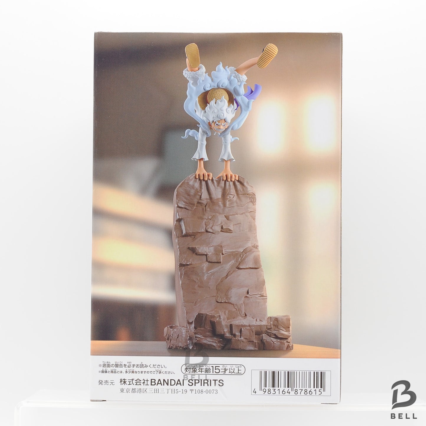 One Piece Figure Fig Life! Monkey D Luffy Gear 5  Anime figure smartphone holder