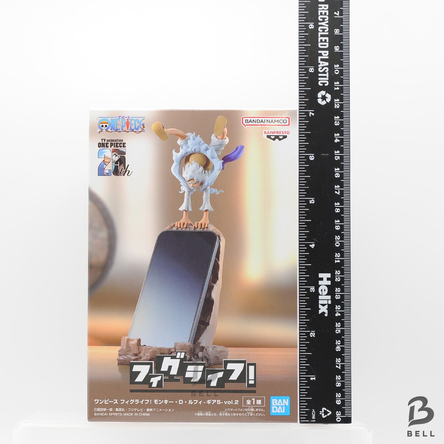 One Piece Figure Fig Life! Monkey D Luffy Gear 5  Anime figure smartphone holder