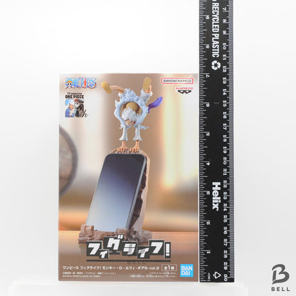 One Piece Figure Fig Life! Monkey D Luffy Gear 5  Anime figure smartphone holder