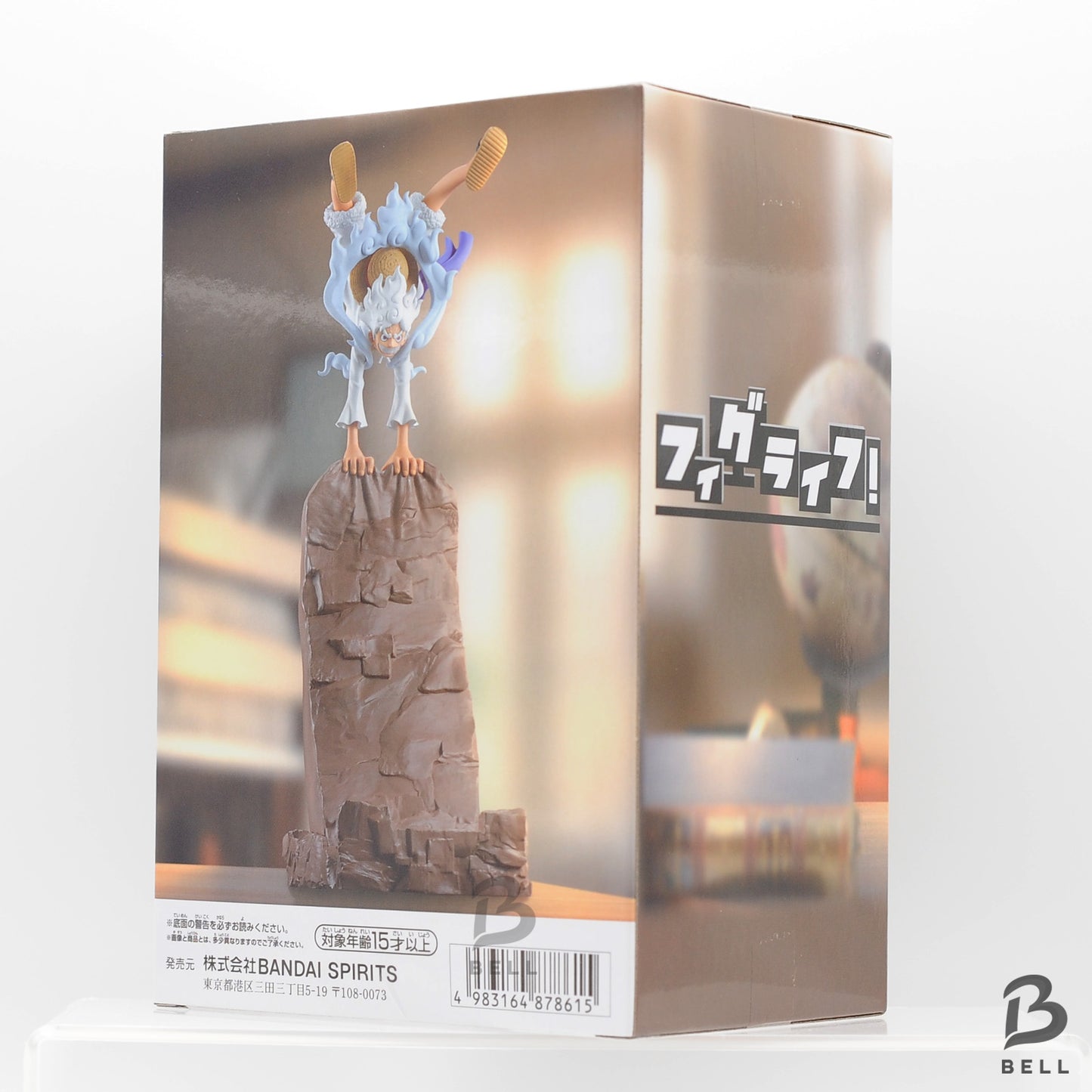 One Piece Figure Fig Life! Monkey D Luffy Gear 5  Anime figure smartphone holder