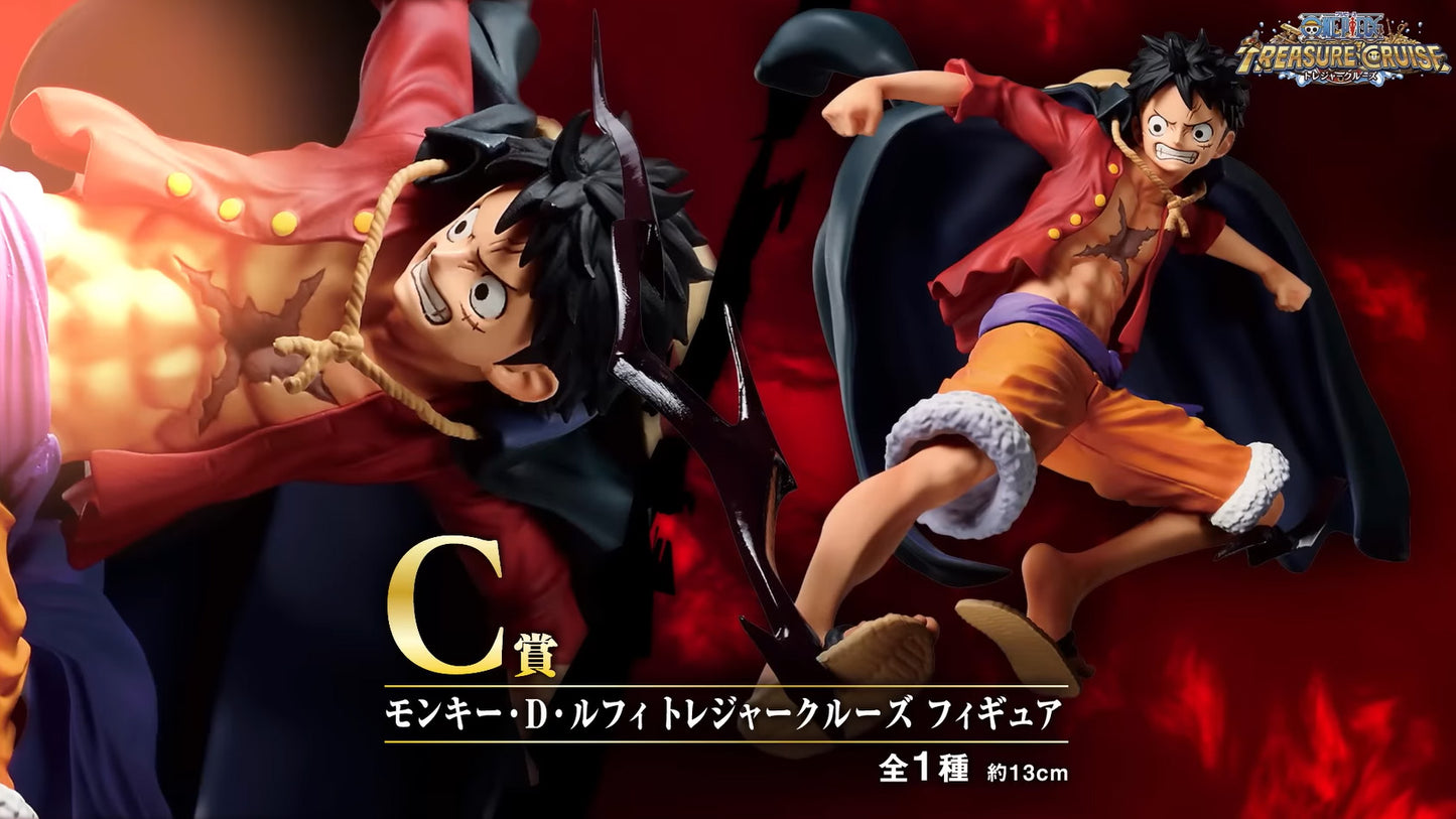 One Piece Monkey D Luffy Figure Treasure Cruise Ichiban Kuji C Prize Japan anime