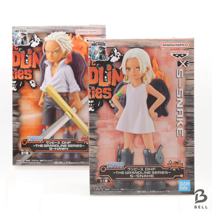 One Piece S-HAWK S-SNAKE DXF The Grandline Series  set of 2 Figure New Japan