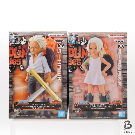 One Piece S-HAWK S-SNAKE DXF The Grandline Series  set of 2 Figure New Japan