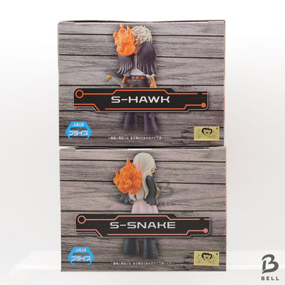 One Piece S-HAWK S-SNAKE DXF The Grandline Series  set of 2 Figure New Japan