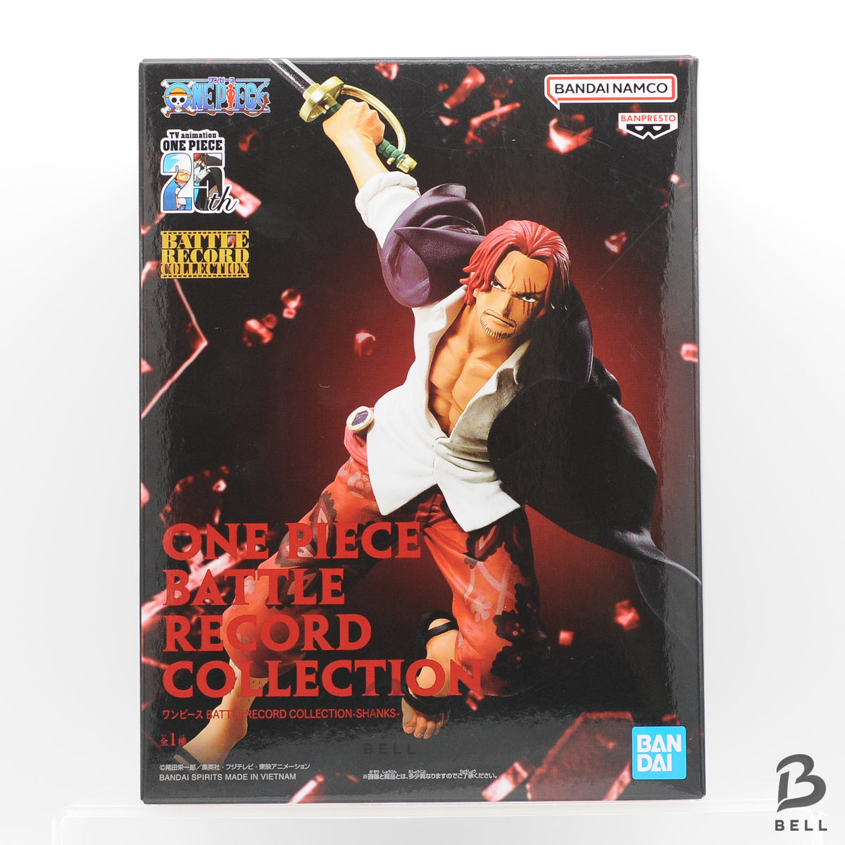 ONE PIECE Luffy Shanks Nami Figure Set Battle Record Collection banpresto Japan
