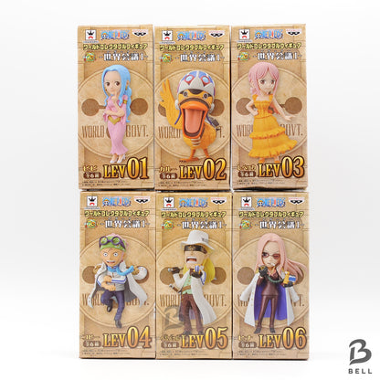 One Piece WCF World Collectable Figure lot World Conference 1 Set of 6