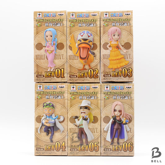 One Piece WCF World Collectable Figure lot World Conference 1 Set of 6