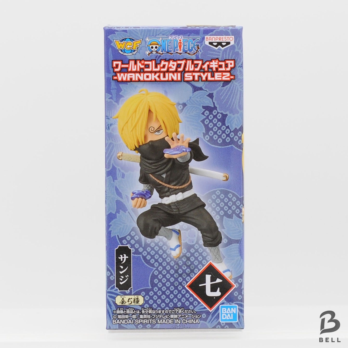 ONE PIECE Figure WCF World Collectable Figure Wanokuni 2 Japan Anime Set of 5