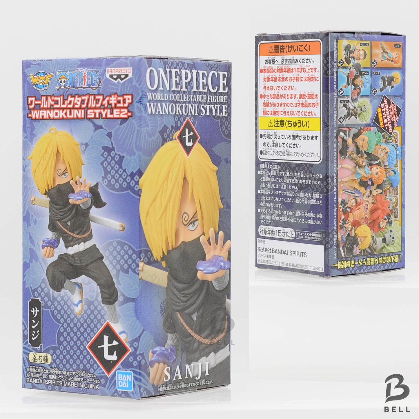 ONE PIECE Figure WCF World Collectable Figure Wanokuni 2 Japan Anime Set of 5