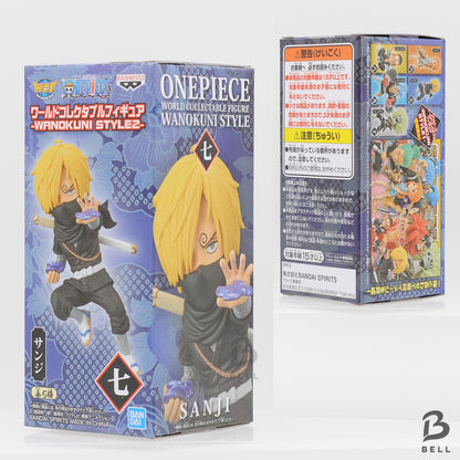 ONE PIECE Figure WCF World Collectable Figure Wanokuni 2 Japan Anime Set of 5