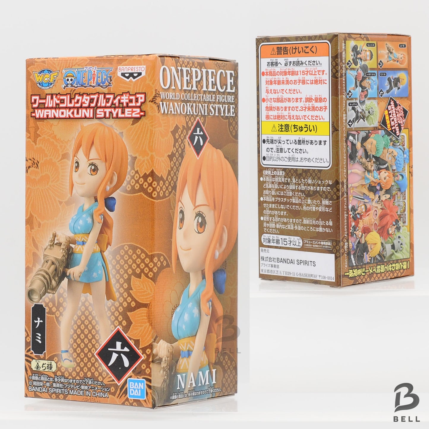 ONE PIECE Figure WCF World Collectable Figure Wanokuni 2 Japan Anime Set of 5