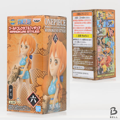 ONE PIECE Figure WCF World Collectable Figure Wanokuni 2 Japan Anime Set of 5