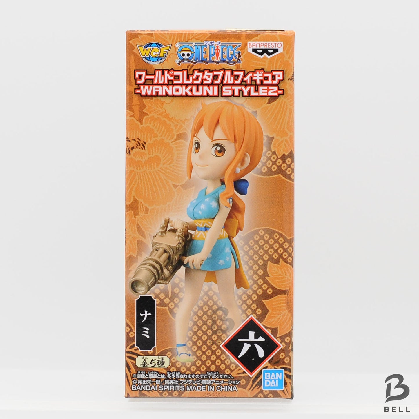 ONE PIECE Figure WCF World Collectable Figure Wanokuni 2 Japan Anime Set of 5