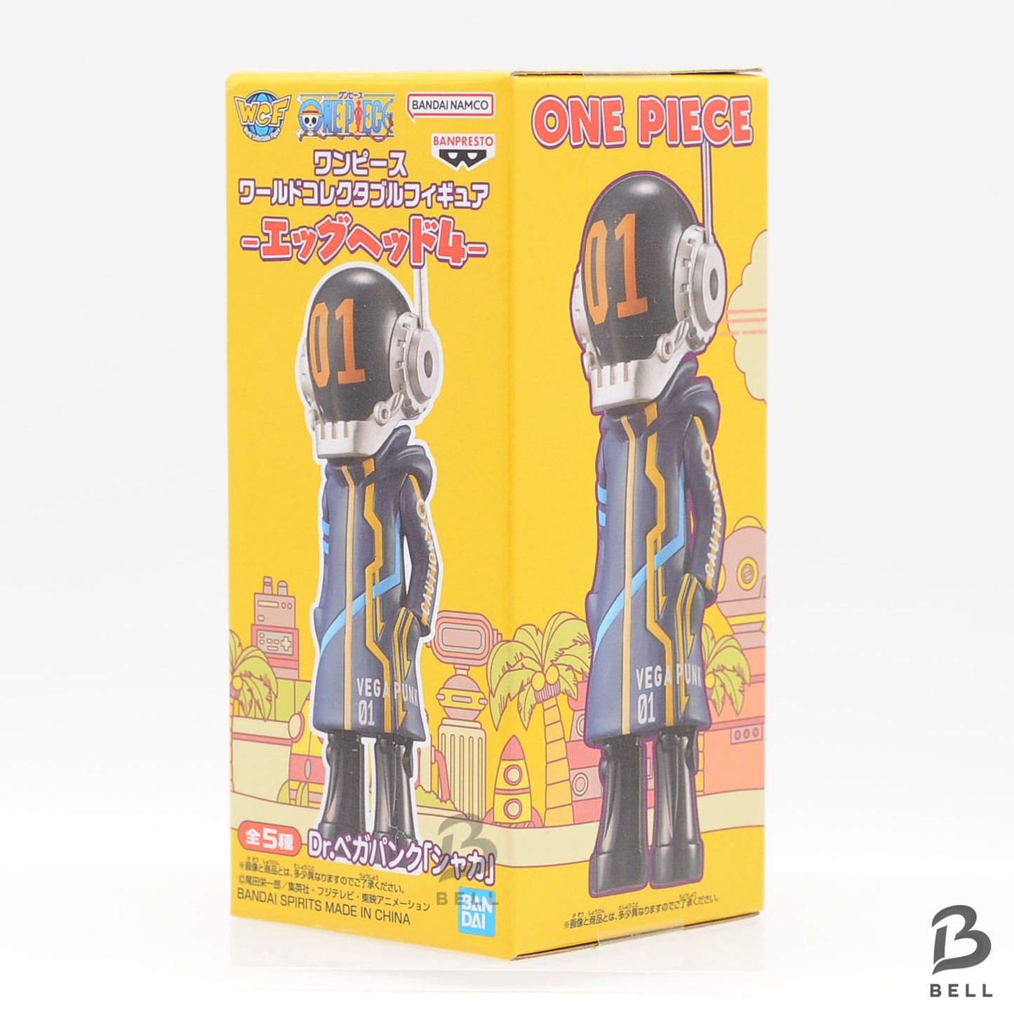 WCF One Piece World Collectible Figure Egghead 4 Complete Set of 5 Sealed Japan