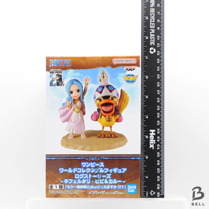 One Piece World Collectable Figure Log Stories Nefertari Vivi & Karoo WCF New