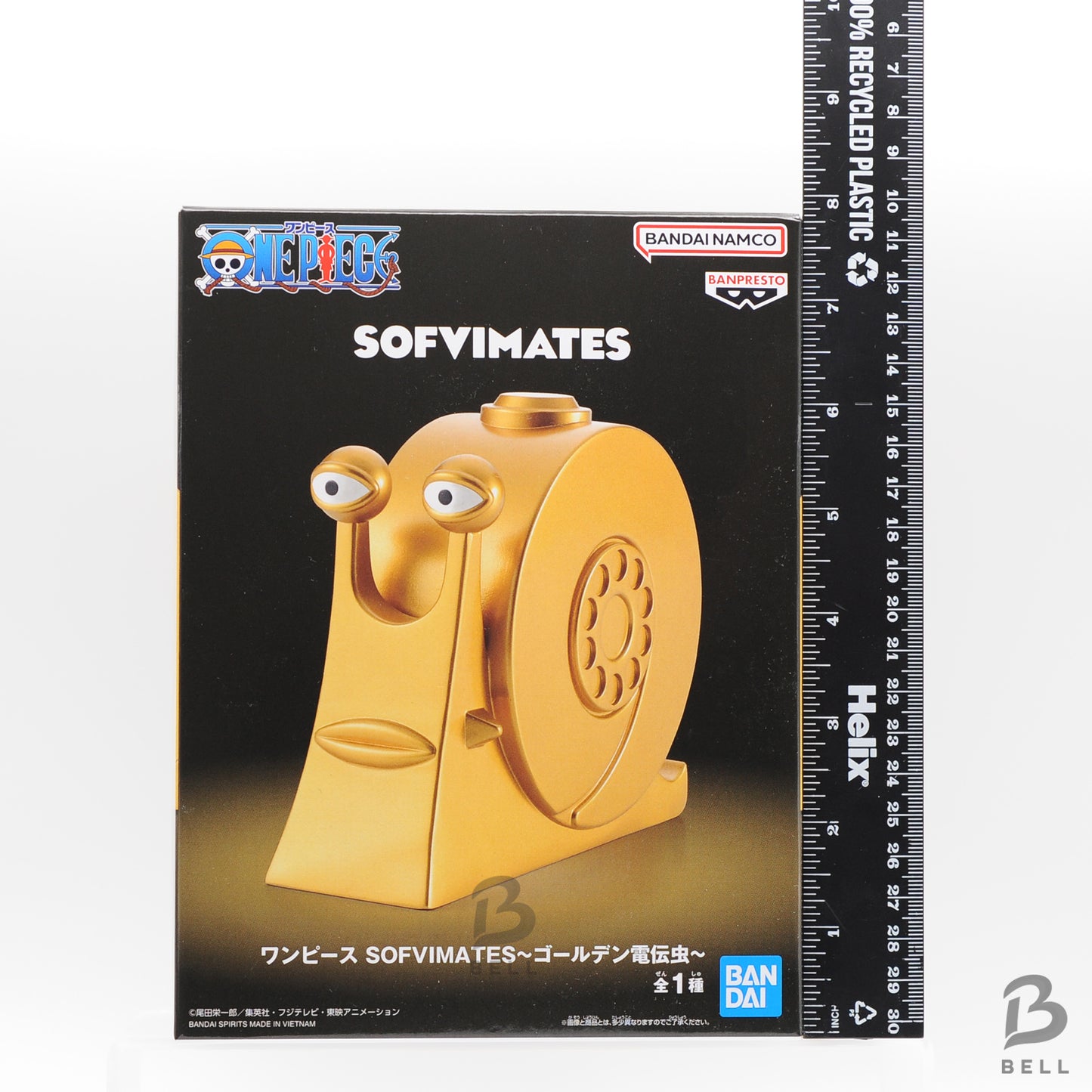 One Piece Figure Golden Transponder Snail Sofvimates Banpresto From Japan New