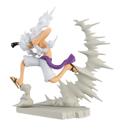 One Piece figure Monkey D Luffy Rob Lucci Zekkei Japan Anime Manga  Set of 2 new