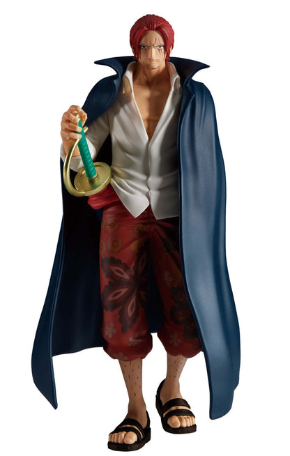 One Piece SHANKS & MIHAWK Figure The Sailing Banpresto Japan Anime  Sealed 25th