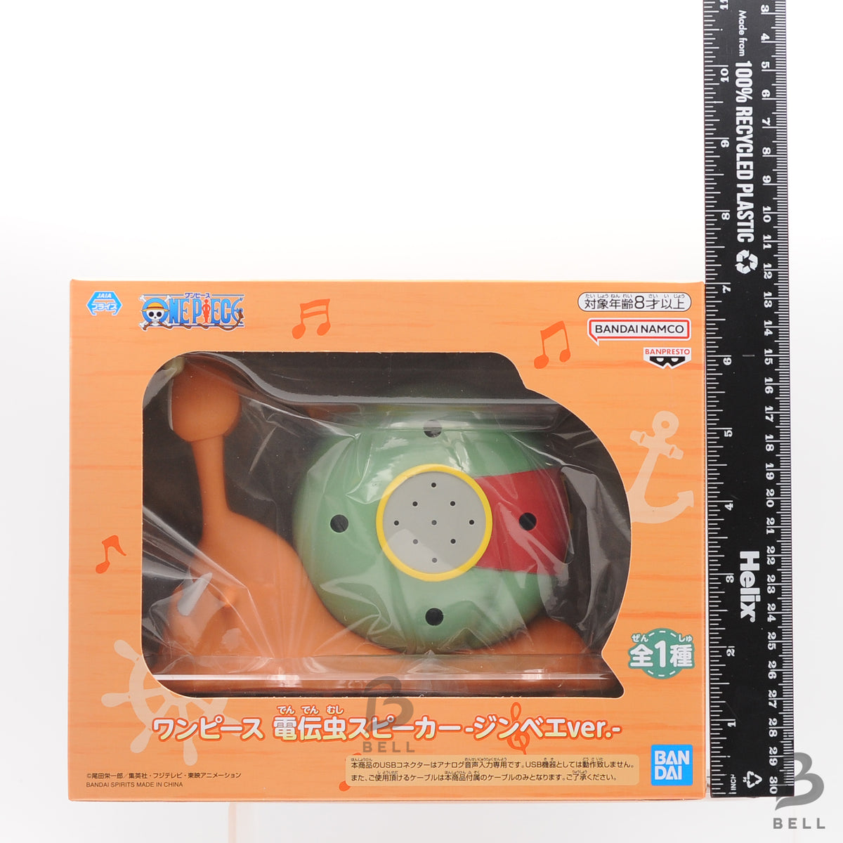ONE PIECE Den Den Mushi Speaker Set 4pcs Zoro Robin Jinbe Gold Japan Figure new