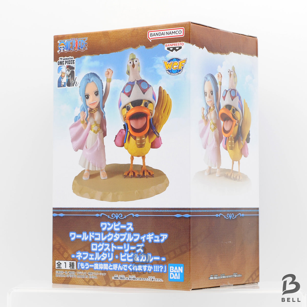 ONE PIECE WCF Log Stories Luffy, Vivi & Karoo Figure Set of 2 - Banpresto