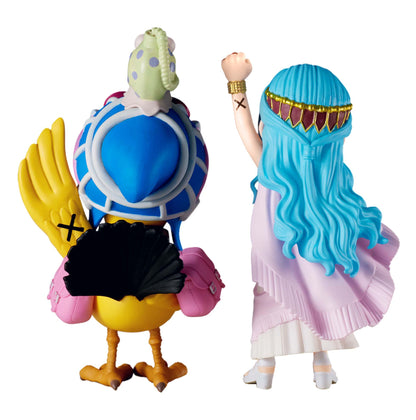 ONE PIECE WCF Log Stories Luffy, Vivi & Karoo Figure Set of 2 - Banpresto