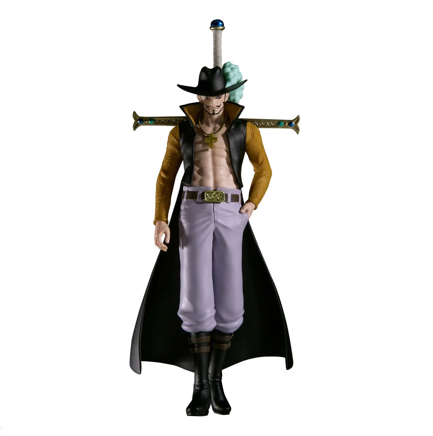 One Piece SHANKS & MIHAWK Figure The Sailing Banpresto Japan Anime  Sealed 25th