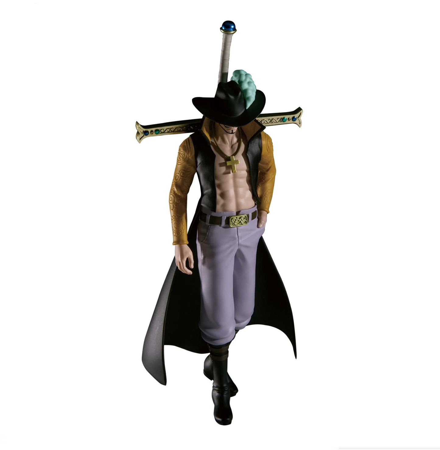 One Piece SHANKS & MIHAWK Figure The Sailing Banpresto Japan Anime  Sealed 25th