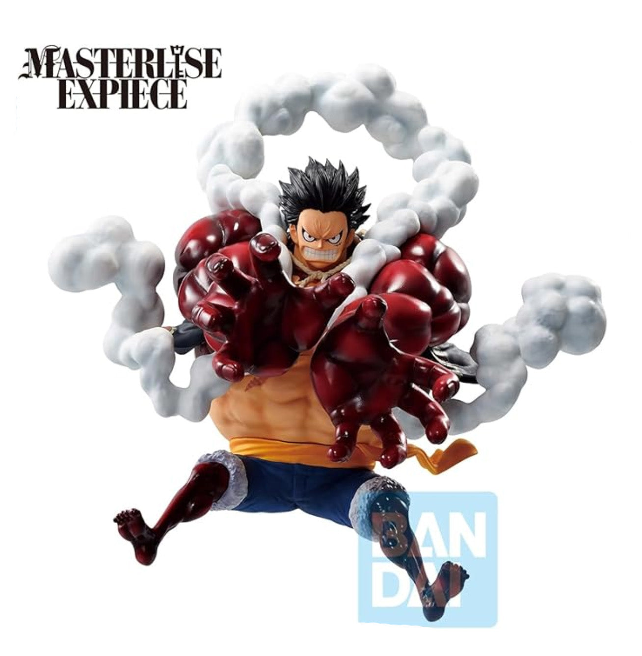 ONE PIECE Monkey D Luffy Gear 4 MASTERLISE EXPIECE figure kuji 25TH bandi 7.8in