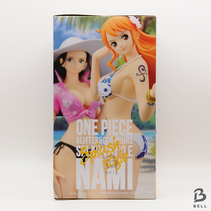 One Piece GLITTER & GLAMOURS SPLASH STYLE NAMI Figure BANPRESTO New Japan Anime