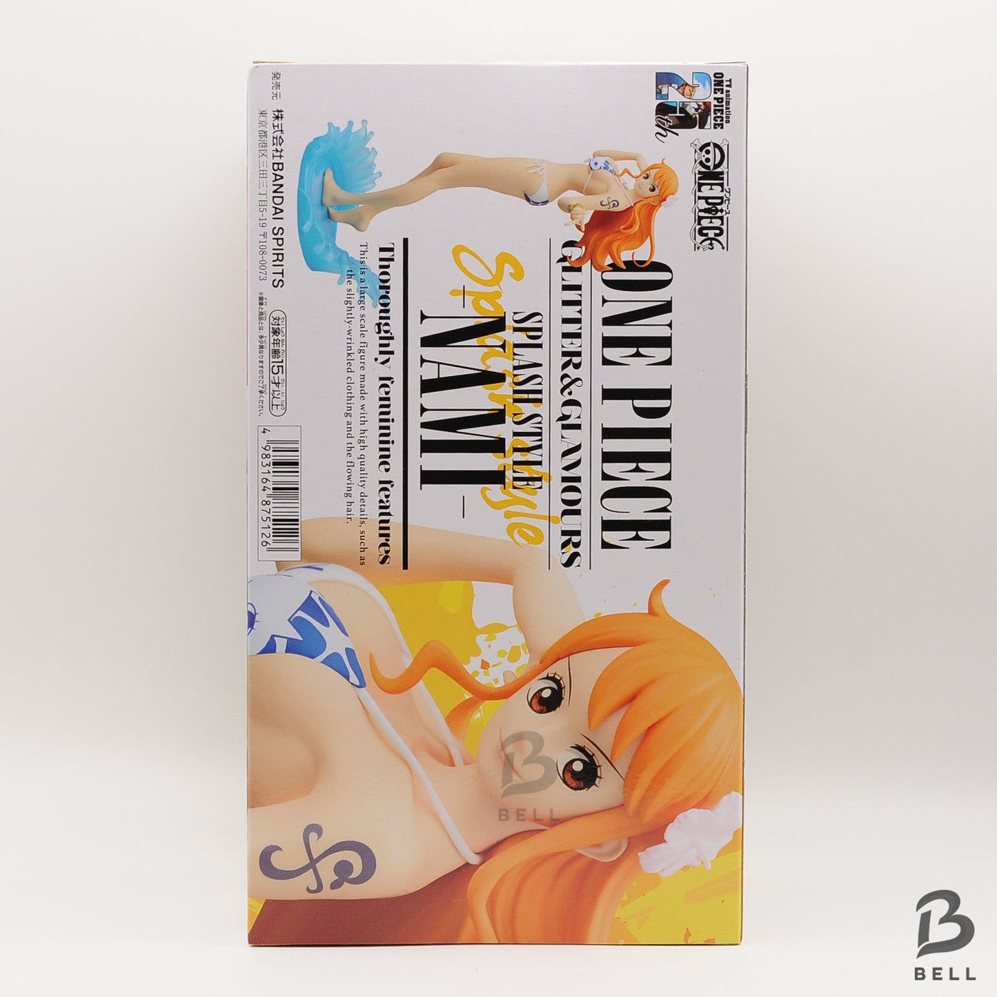 One Piece GLITTER & GLAMOURS SPLASH STYLE NAMI Figure BANPRESTO New Japan Anime