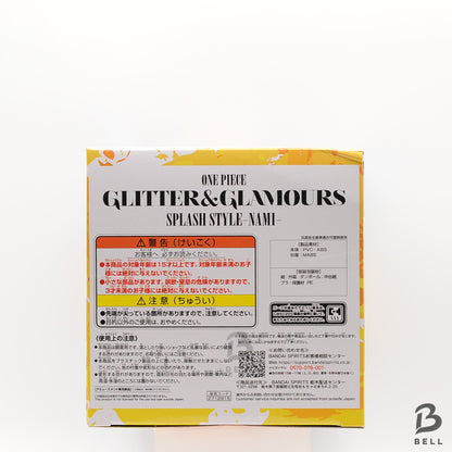 One Piece GLITTER & GLAMOURS SPLASH STYLE NAMI Figure BANPRESTO New Japan Anime